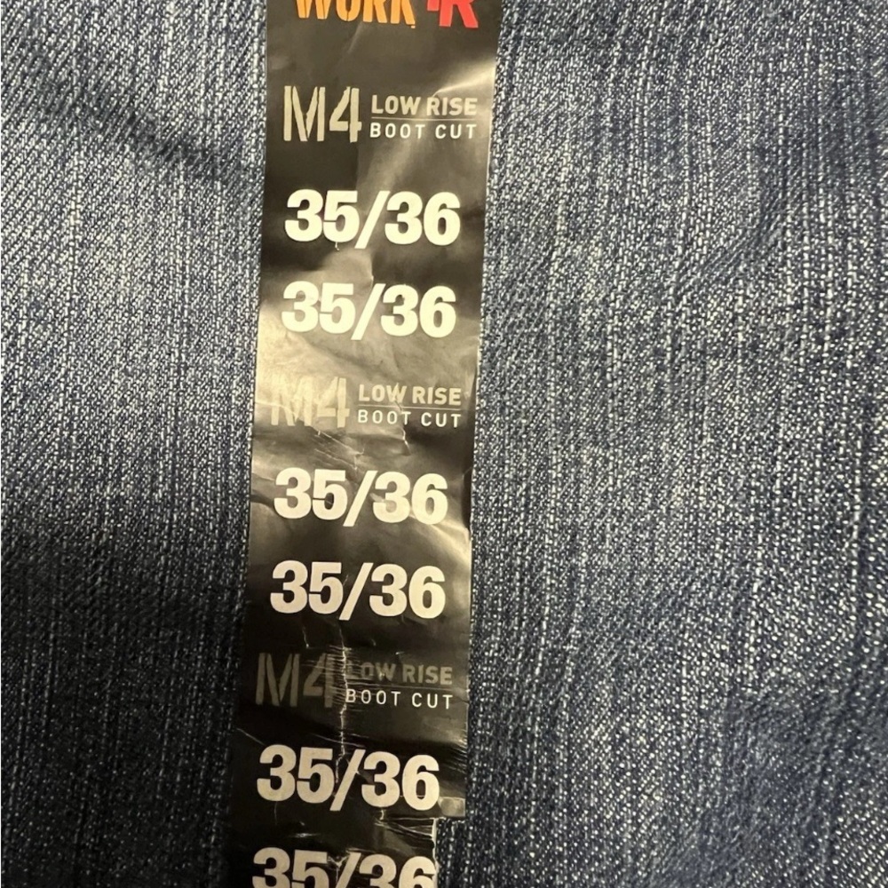 NWT 35x36 Arita Mens M4 FR Low Rise Bootcut Jean - Picture 6 of 6